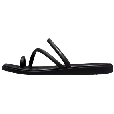Crocs Miami Toe Loop Sandales Femmes Black 38