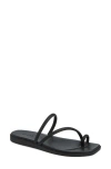 Crocs Miami Toe Loop Sandal In Black