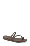 Crocs Miami Toe Loop Sandal In Brown