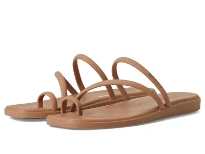 Crocs Miami Toe Loop Sandal In Brown