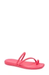 Crocs Miami Toe Loop Sandal In Dragon Fruit