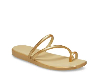 Crocs Miami Toe Loop Sandal In Gold