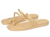Crocs Miami Toe Loop Sandal In Gold