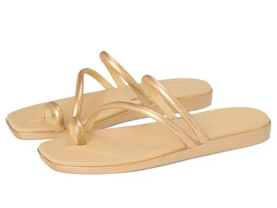 Crocs Miami Toe Loop Sandal In Gold