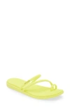 Crocs Miami Toe Loop Sandal In Green
