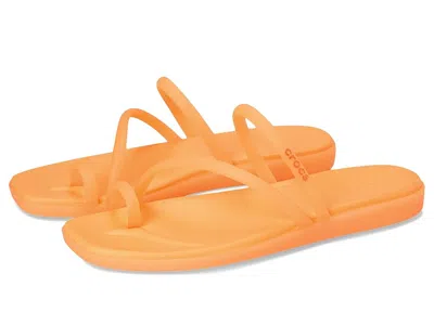Crocs Miami Toe Loop Sandal In Orange