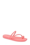 Crocs Miami Toe Loop Sandal In Pink