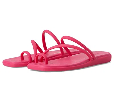 Crocs Miami Toe Loop Sandal In Pink