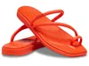Crocs Miami Toe Loop Sandal In Red