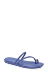 Crocs Miami Toe Loop Sandal In Sapphire