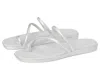Crocs Miami Toe Loop Sandal In Silver
