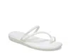 Crocs Miami Toe Loop Sandal In White