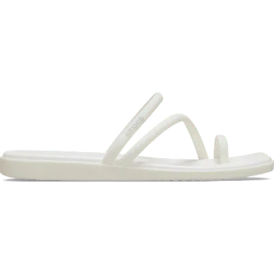 Crocs Miami Toe Loop Sandal In White