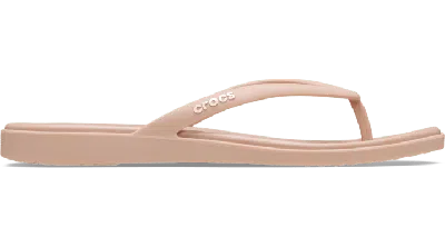 Crocs Miami Flip In Pink Caramel