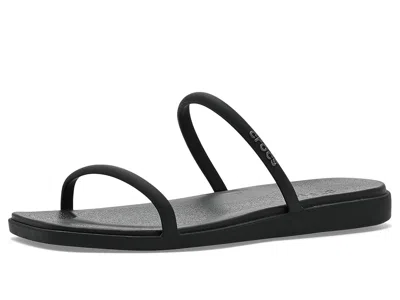 Crocs Miami Two-strap Sandals In Black
