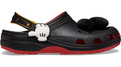 Crocs Mickey Mouse Classic Clog In Flame