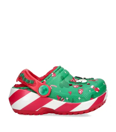 Crocs Kids' Mickey Mouse Holiday Classic Clogs In Multi
