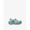 Crocs Mid Green Kids' Classic Rubber Clogs Eur 24 / 7 Uk In Blue