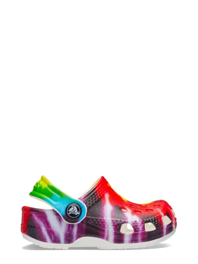 Crocs Mini Graphic Clog Sandals In Multicolour