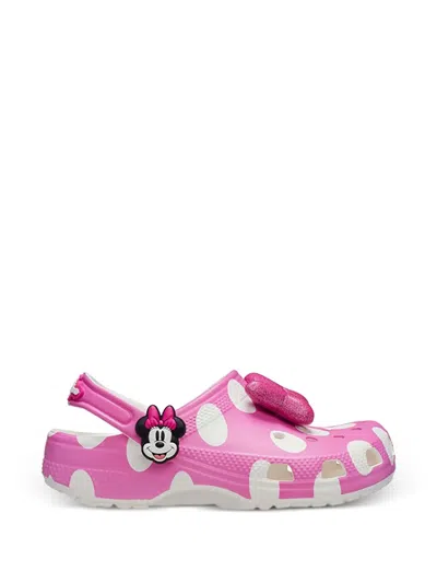 Crocs Kids' Minnie Mouse Classic Sandals In Pink
