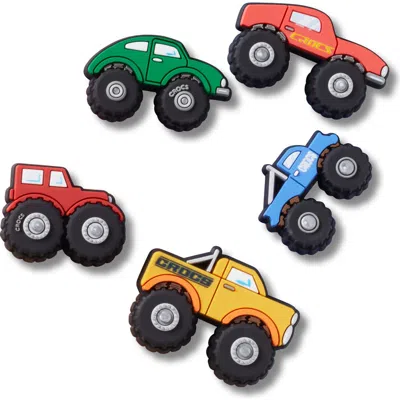 Crocs Monster Truck 5-pack Jibbitz™ Shoe Charms In White