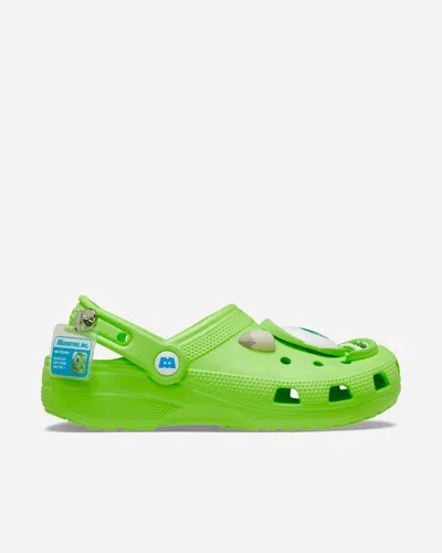 Crocs Monsters Inc Mike Wazowski Classic Clog In Green