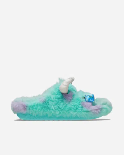 Crocs Monsters Sulley Classic Cozzzy Sandal In Blue
