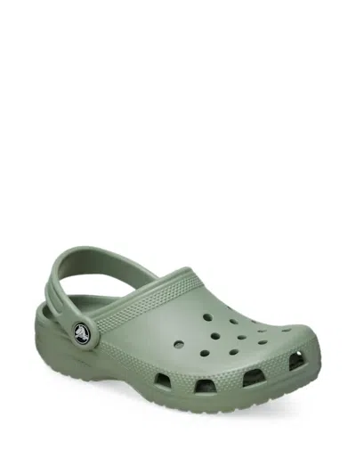 Crocs Kids' Moss Classic Clog Sandals In Green