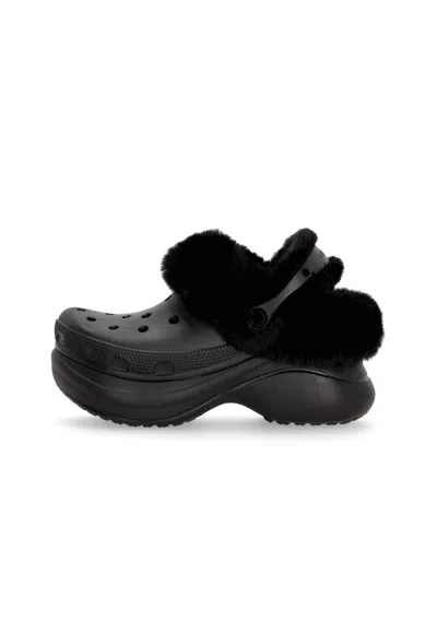 CROCS MULE DONNA W BAE LINED CLOG BLACK