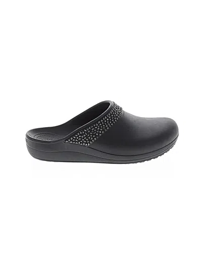 Pre-owned Crocs Mule/clog In Black