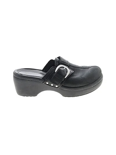 Pre-owned Crocs Mule/clog In Black