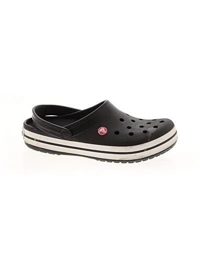 Pre-owned Crocs Mule/clog In Black