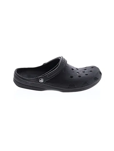 Pre-owned Crocs Mule/clog In Black