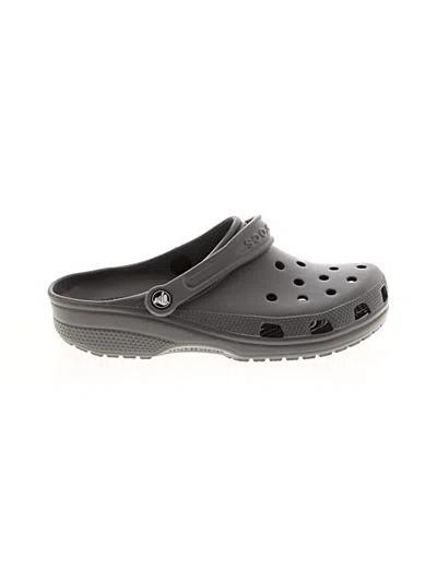 Pre-owned Crocs Mule/clog In Black