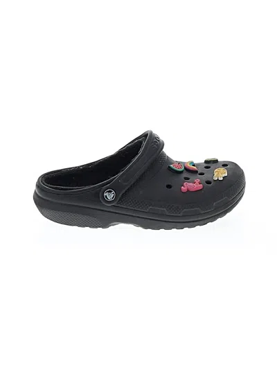 Pre-owned Crocs Mule/clog In Black
