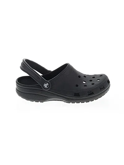 Pre-owned Crocs Mule/clog In Black