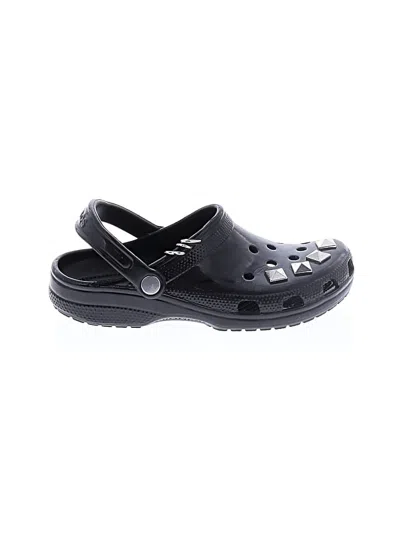 Pre-owned Crocs Mule/clog In Black