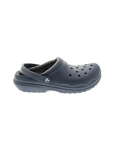 Pre-owned Crocs Mule/clog In Blue