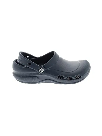 Pre-owned Crocs Mule/clog In Blue