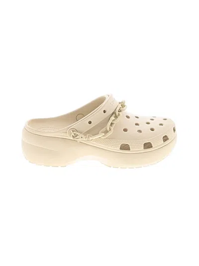 Pre-owned Crocs Mule/clog In Brown