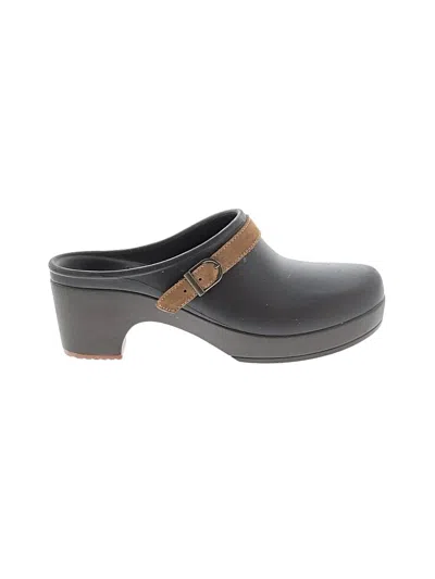 Pre-owned Crocs Mule/clog In Brown