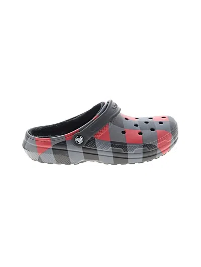 Pre-owned Crocs Mule/clog In Gray