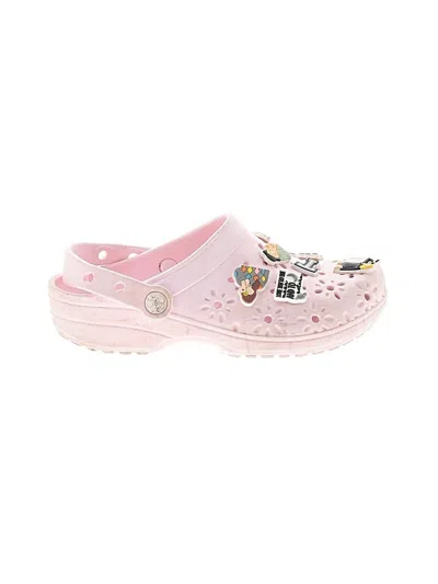Pre-owned Crocs Mule/clog In Pink