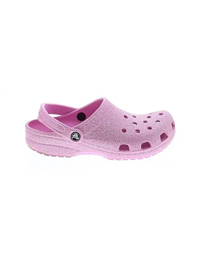 Pre-owned Crocs Mule/clog In Pink