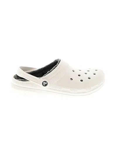Pre-owned Crocs Mule/clog In White