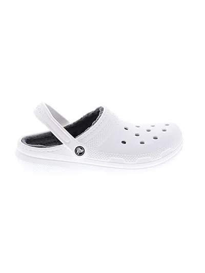 Pre-owned Crocs Mule/clog In White