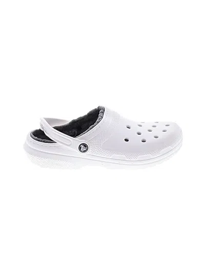 Pre-owned Crocs Mule/clog In White