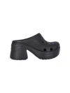 Crocs Classic Siren Clogs In Black  