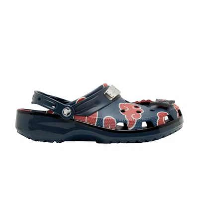 Pre-owned Crocs Naruto Shippuden X Classic Clog 'itachi' In Blue