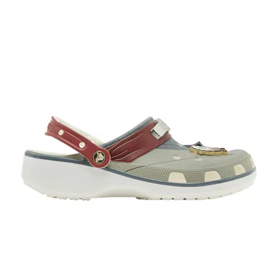 Pre-owned Crocs Naruto Shippuden X Classic Clog 'jiraiya' In Green